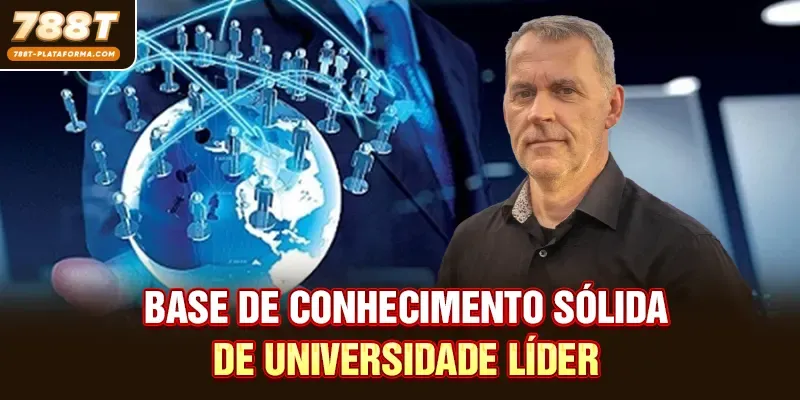 Autor - Caio Valente Moura | CEO visionário no 788T 2 Base de conhecimento sólida de universidade líder