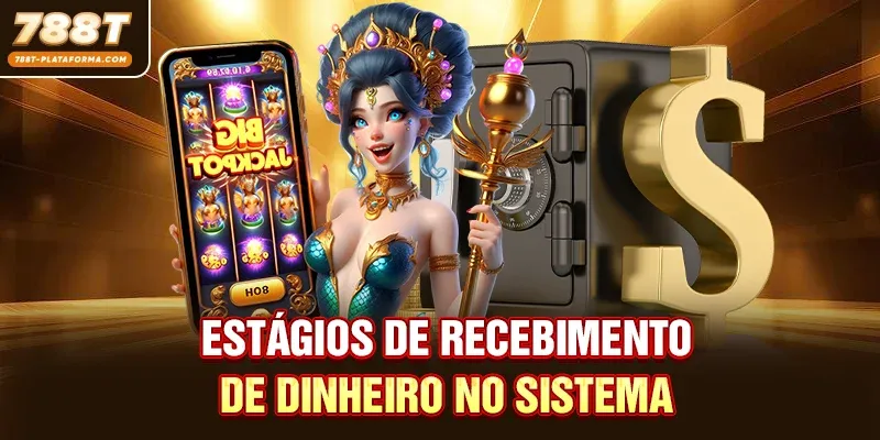 Sacar 788T - Processo De Transferência Rápida De Dinheiro 2 Estágios de recebimento de dinheiro no sistema