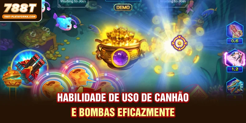 JDB Fishing 788T - Jogo de Pesca de Ação Intensa 3 Habilidade de uso de canhão e bombas eficazmente