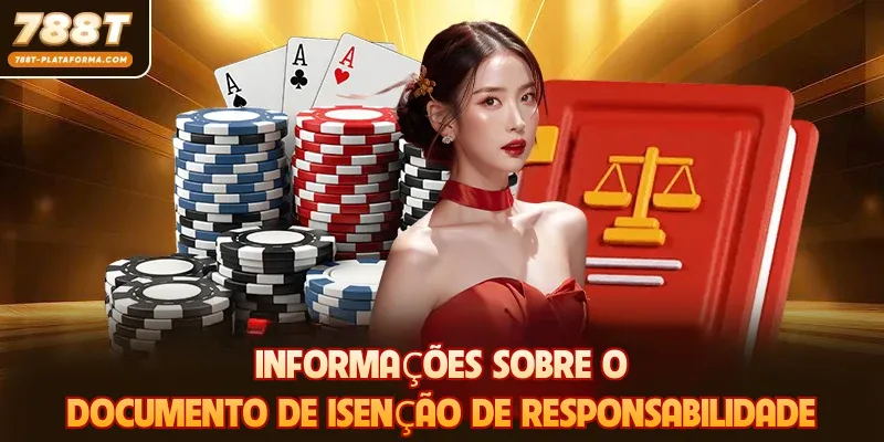 Informações sobre o documento de Isenção de responsabilidade