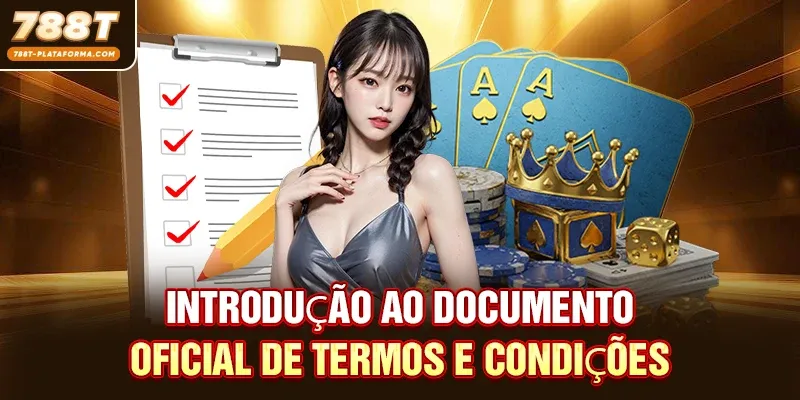Introdução ao documento oficial de termos e condições
