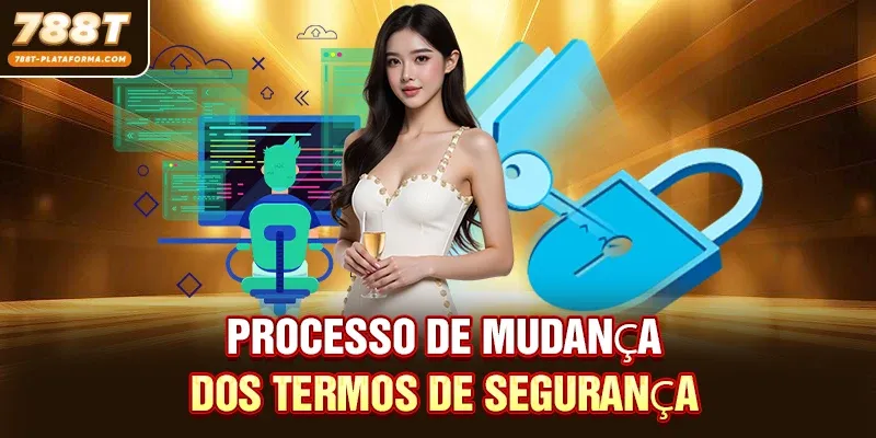 Política De Privacidade 788T 3 Processo de mudança dos termos de segurança