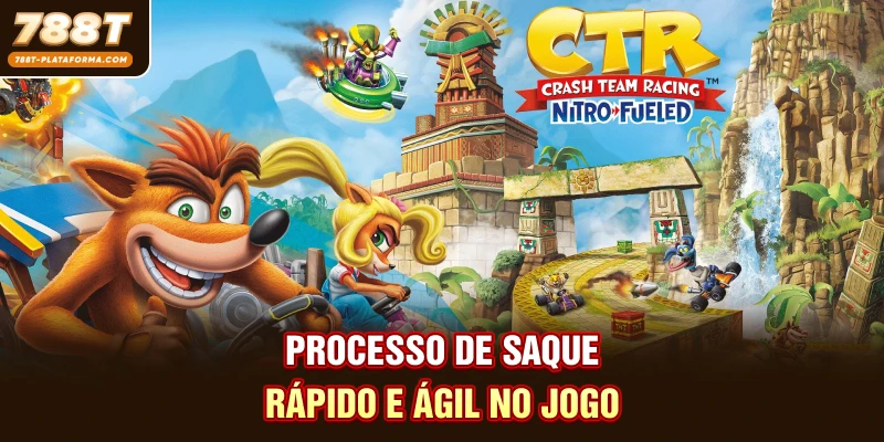 Processo de saque rápido e ágil no jogo
