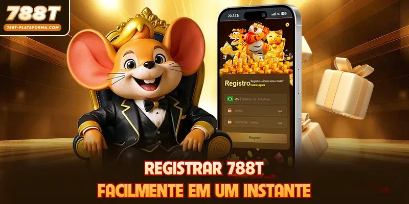 Registrar 788T - Receba Bônus De Boas-Vindas De 5.000 BRL 1 Registrar 788T facilmente em um instante