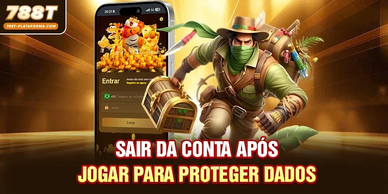 Login 788T: Acesse Sua Conta Com Segurança Em Segundos 3 Sair da conta após jogar para proteger dados